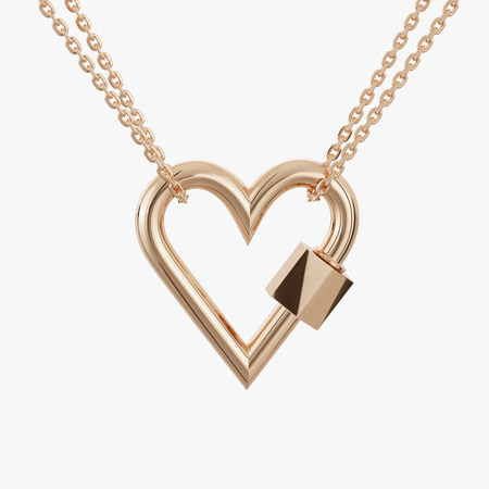 Sweetheart Gold Pendant